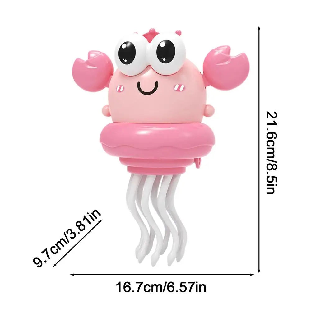 Crawling Crab Toy Educational Preschool Learning Activities Kids Moving Electric Crab Toy with LED Light Music for Kids Boys