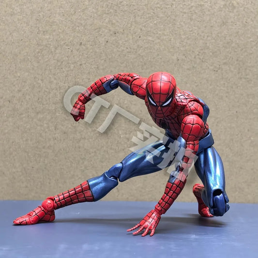 Ct Toys Mafex 075 The Amazing Spider-Man Comic Ver Mafex 185 Movable Action Figure Collectible Model Toy Gift For Anime Fans