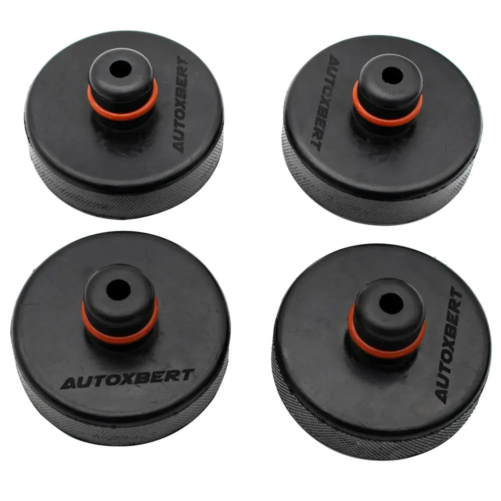 4x For Tesla Model 3 Model S Model X Model Y Car Jack Pad Adapter Rubber Battery & Chassis Protection Black For Lifting Support