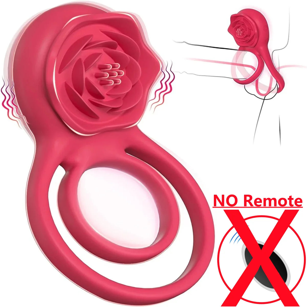 Wireless Remote Control Cock Ring Cockring Vibrator Clitoris Stimulation Delay Ejaculation Penis Ring Adults Sex Toys for Men