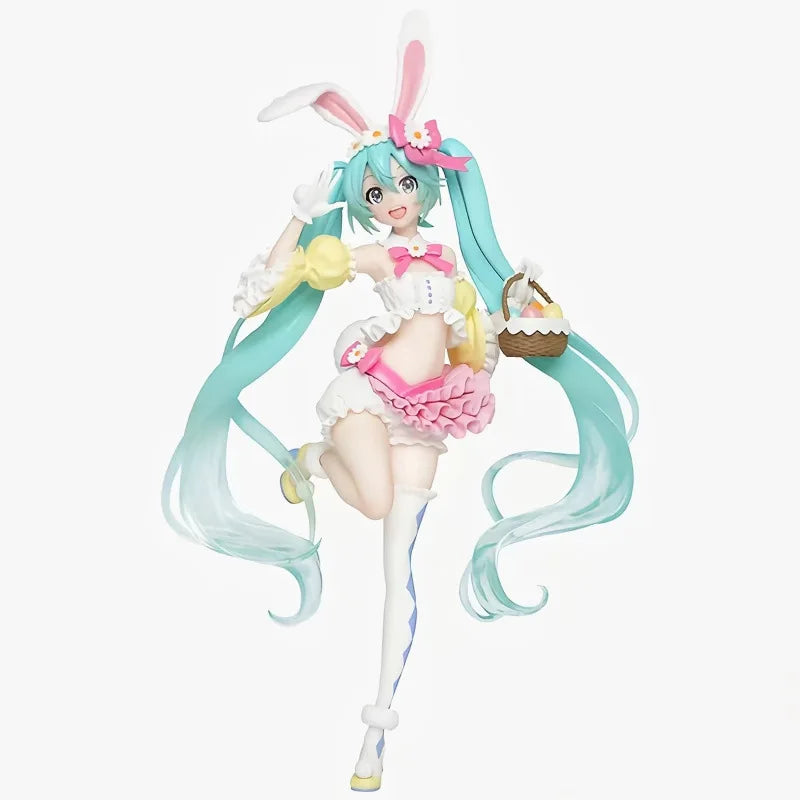 Hatsune Miku Future Anime Figure Vocaloid Kawaii Collectible Statue Model Desktop Decor Otaku Gift Doll Japanese Fans