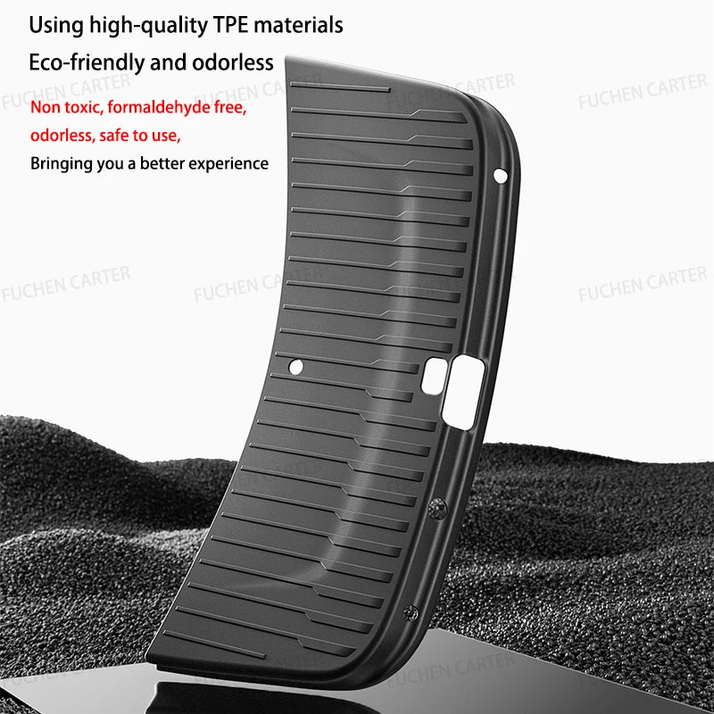 For Tesla Model YL Launch 2026 Car Trunk Tailgate Protection Pad Trunk TPE Anti-dirty Waterproof Protective Pad Car Accessories