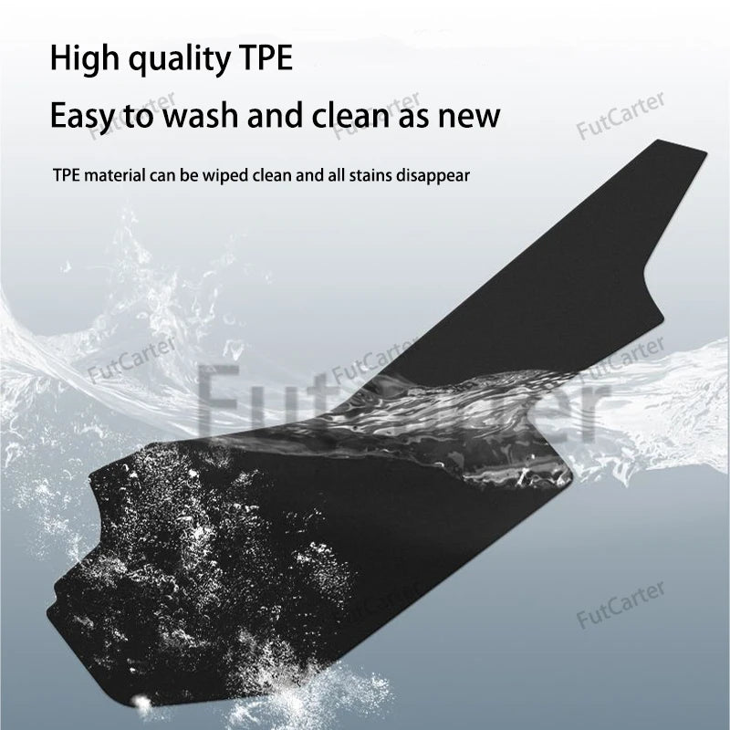 For Tesla ModelYL Y Juniper2025 Car Central Control Side Anti Kick TPEWaterproof Anti-dirt Fullcoverage Anti Kick Protective Mat