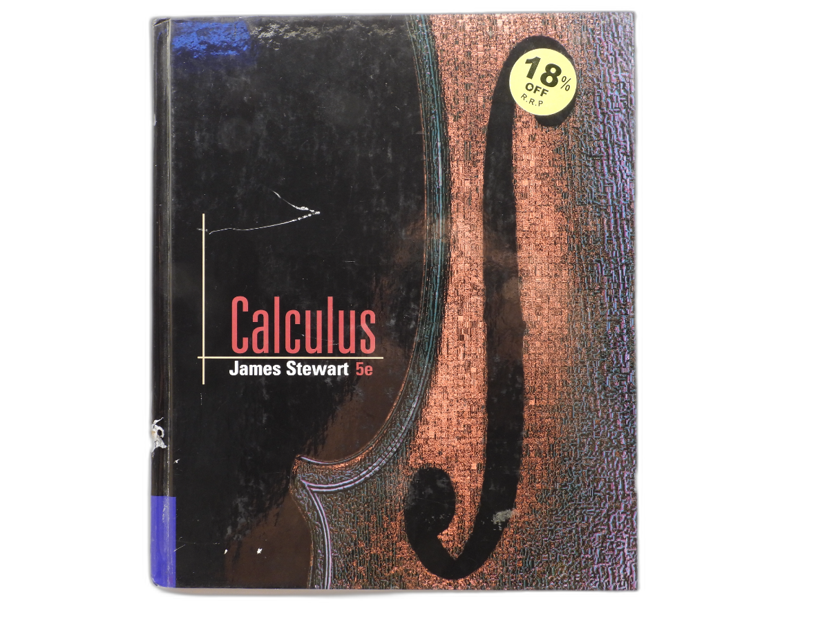 Calculus 5th Edition Math Textbook By James Stewart Brooks/cole
