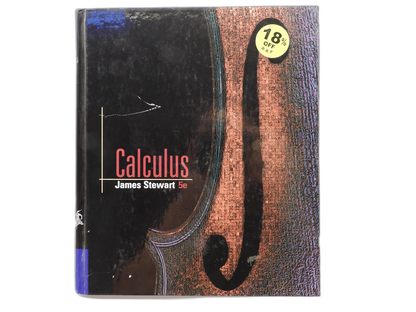 Calculus 5th Edition Math Textbook By James Stewart Brooks/cole