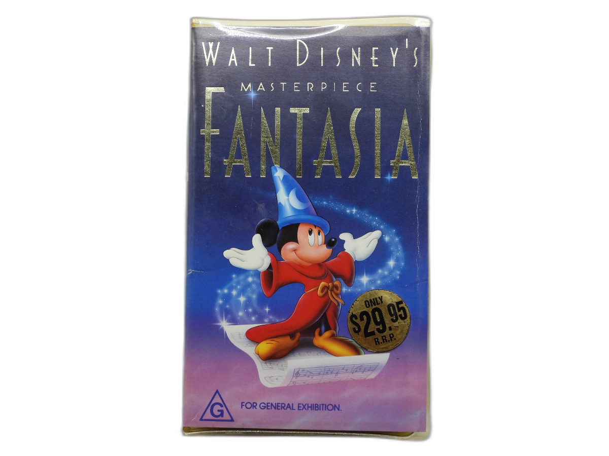 Walt Disney Fantasia Vhs Tape