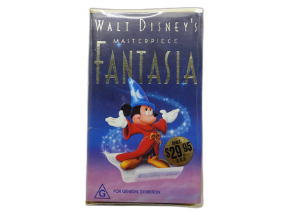 Walt Disney Fantasia Vhs Tape