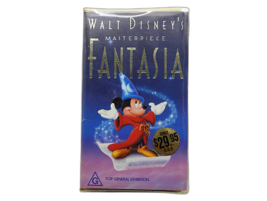 Walt Disney Fantasia Vhs Tape