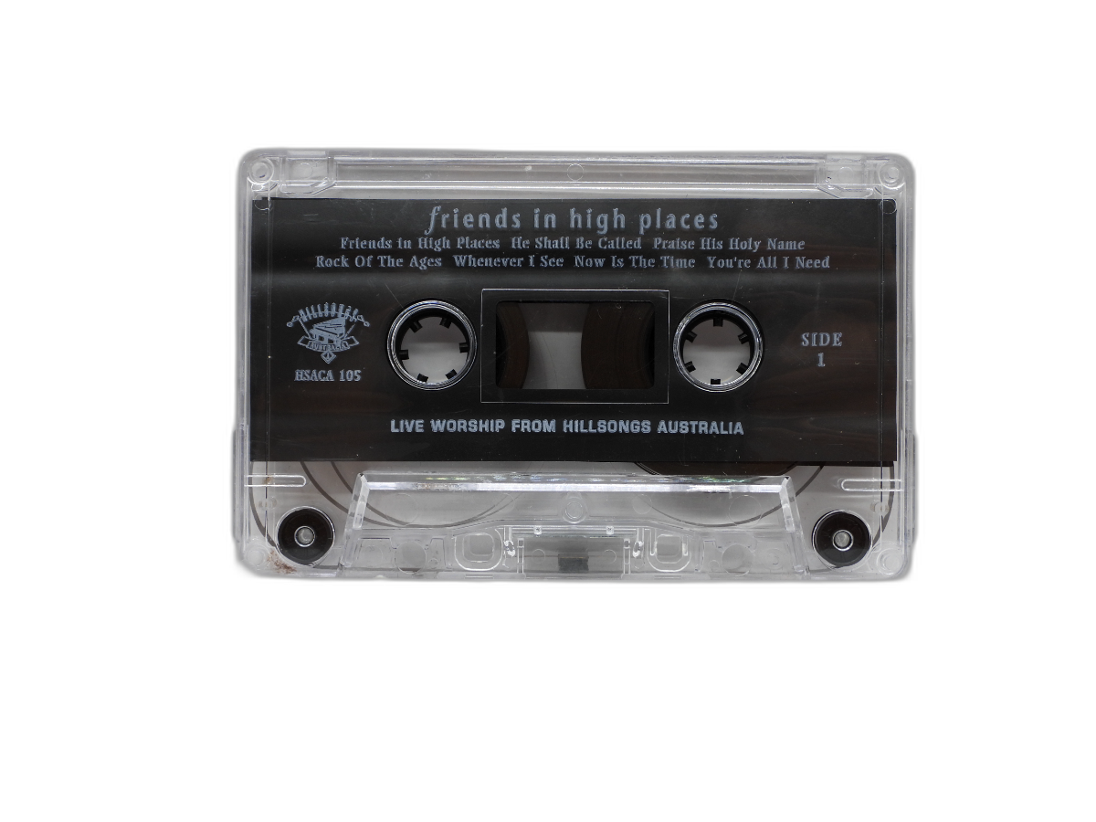 Hillsongs Australia Friends in High Places Cassette Tape