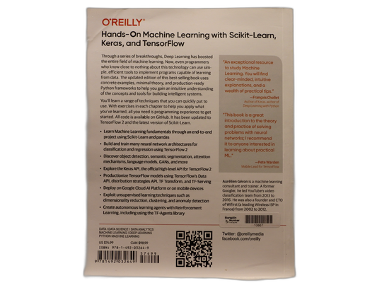 Hands on Machine Learning With Scikit Learn Keras and Tensorflow 2nd Edition O'r