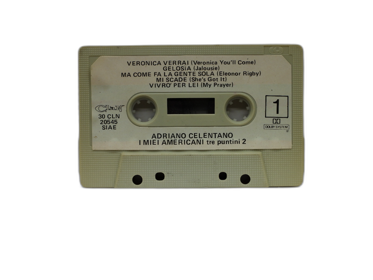 I Miei Americani Tre Puntini 2 Adriano Celentano Music Cassette Clan