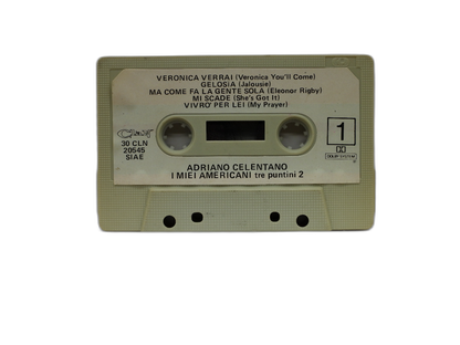 I Miei Americani Tre Puntini 2 Adriano Celentano Music Cassette Clan