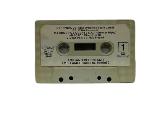 I Miei Americani Tre Puntini 2 Adriano Celentano Music Cassette Clan