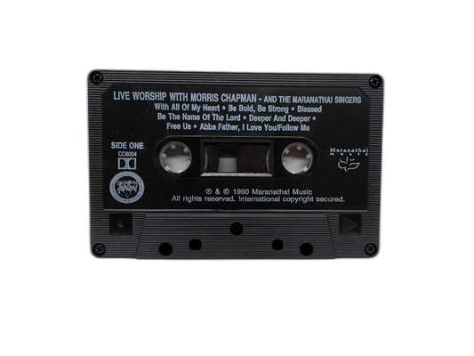 Live Worship With Morris Chapman and Maranatha Singers Cassette Maranatha! Music