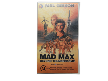 Mad Max Beyond Thunderdome Vhs Tape Mel Gibson Warner Bros