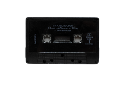 Michael Bolton Cassette Tape Love Is a Wonderful Thing Soul Provider Columbia