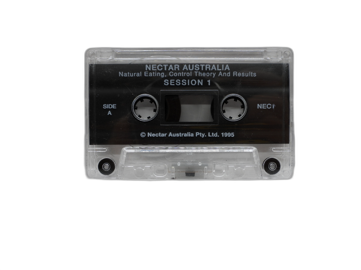 Nectar Australia Natural Eating Control Audio Cassette Session 1 1995