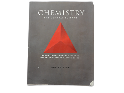 Chemistry the Central Science 3rd Edition Textbook Pearson