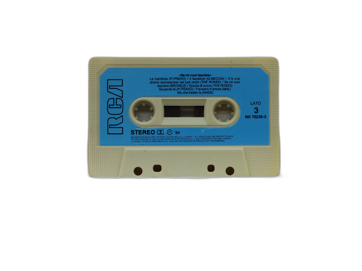 Rca Nk 70236 2 Italian Music Cassette 1984