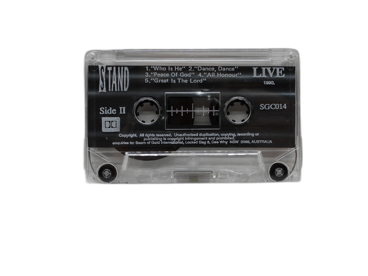 Stand Live 1990 Cassette Tape Seam Of Gold International