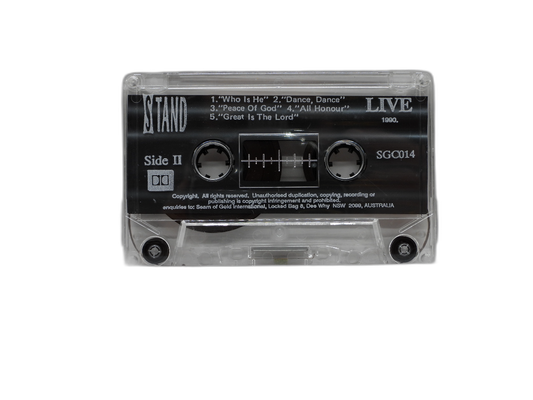 Stand Live 1990 Cassette Tape Seam Of Gold International