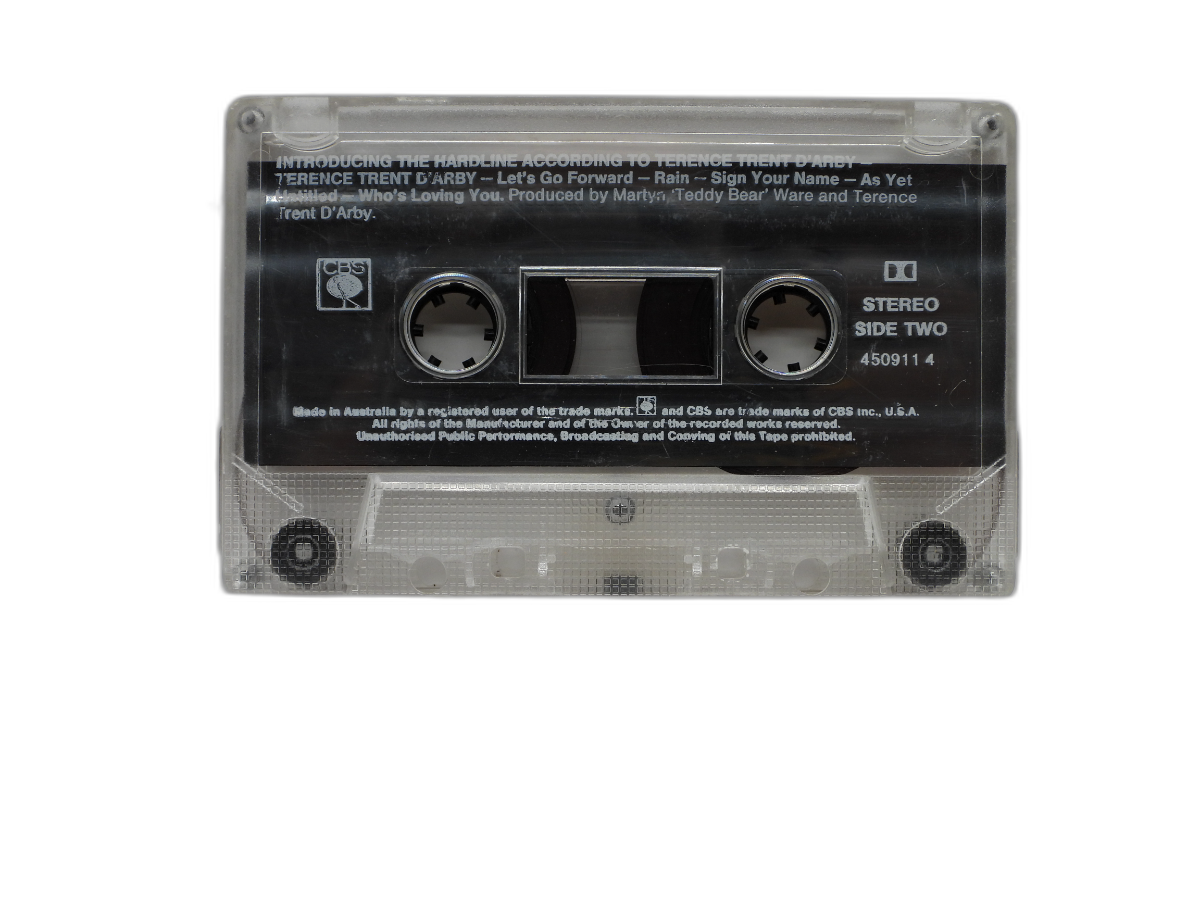 Terence Trent D'arby Introducing the Hardline Cassette Tape Cbs