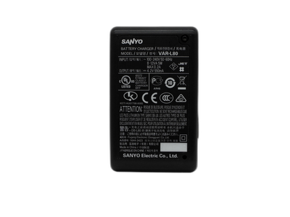 Sanyo Var L80 Battery Charger With Power Cord