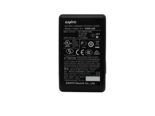 Sanyo Var L80 Battery Charger With Power Cord