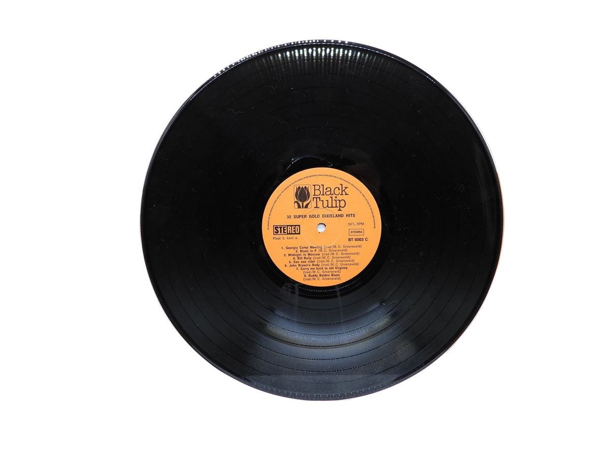 32 Super Gold Dixieland Hits Vinyl Record Black Tulip
