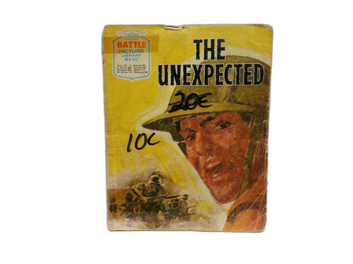 Fleetway Library Battle Picture Library No. 672 the Unexpected War Comic
