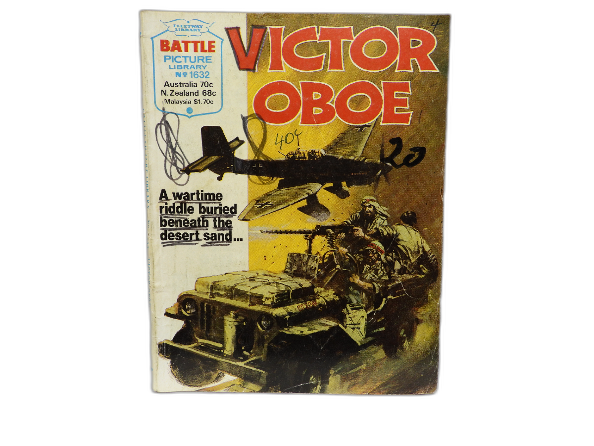 Fleetway Battle Picture Library No 1632 Victor Oboe War Comic Fleetway Library