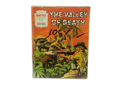The Valley of Death Battle Picture Library Comic Book Fleetway Library
