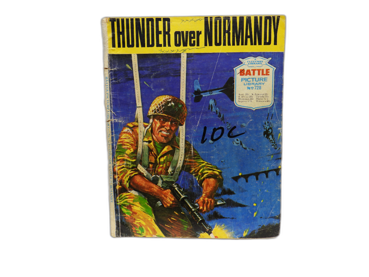 Thunder Over Normandy Battle Picture Library No 728 Fleetway Library