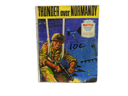Thunder Over Normandy Battle Picture Library No 728 Fleetway Library