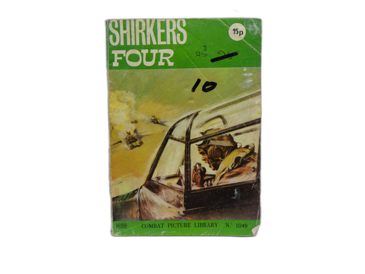 Micron Combat Picture Library No. 1049 Shirkers Four War Comic