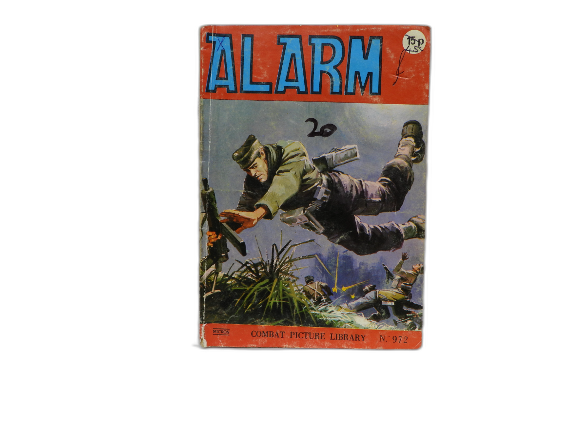 Micron Combat Picture Library N. 972 Alarm War Comic Book