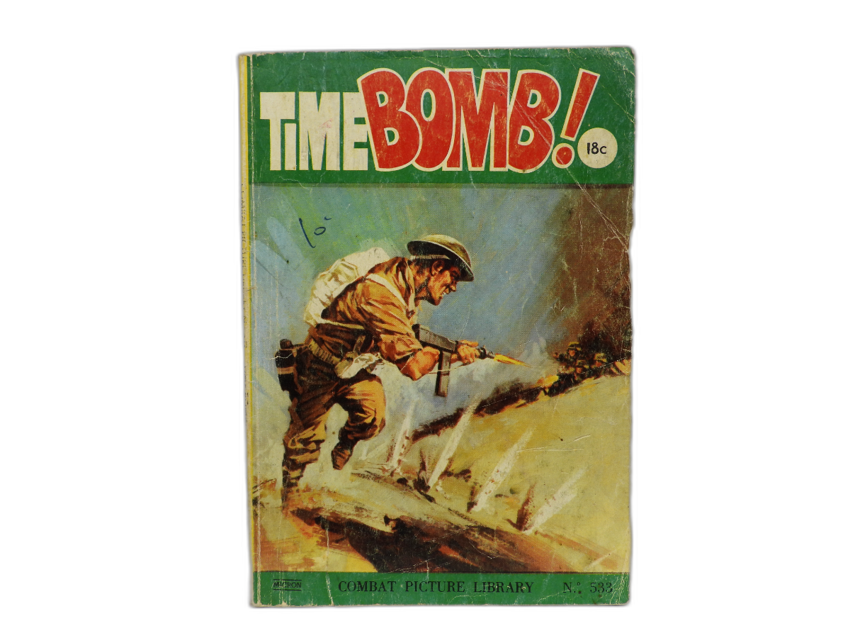 Time Bomb! Combat Picture Library War Comic No. 533 Micron
