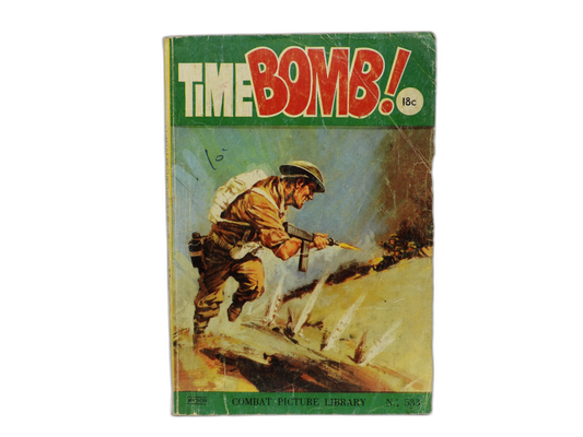 Time Bomb! Combat Picture Library War Comic No. 533 Micron