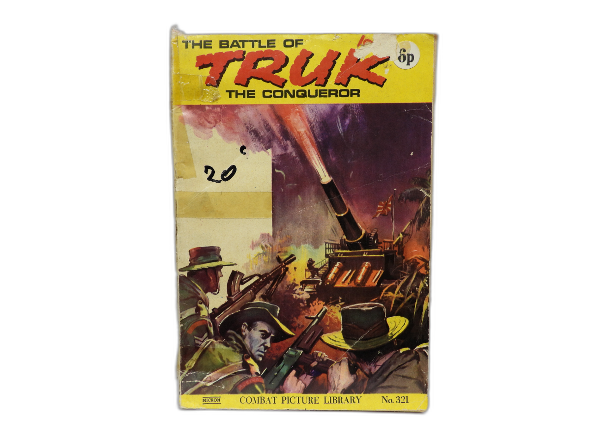 Combat Picture Library No. 321 the Battle of Truk War Comic