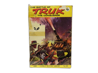Combat Picture Library No. 321 the Battle of Truk War Comic