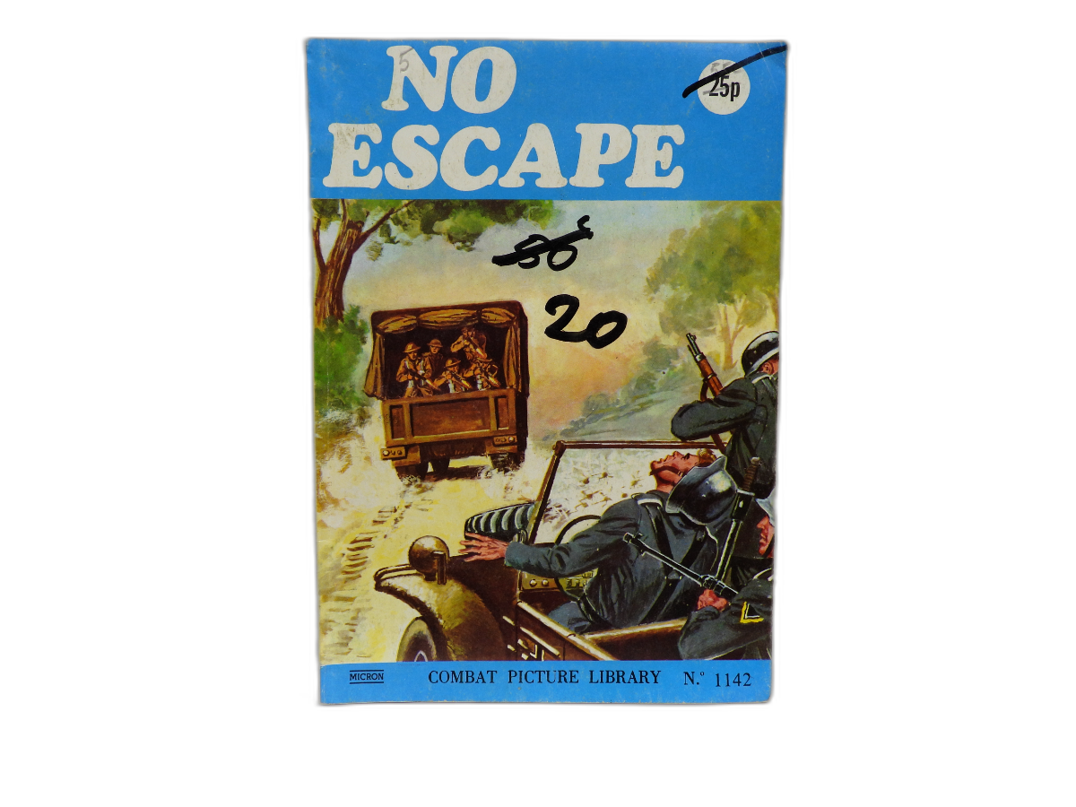 No Escape Combat Picture Library War Comic Micron