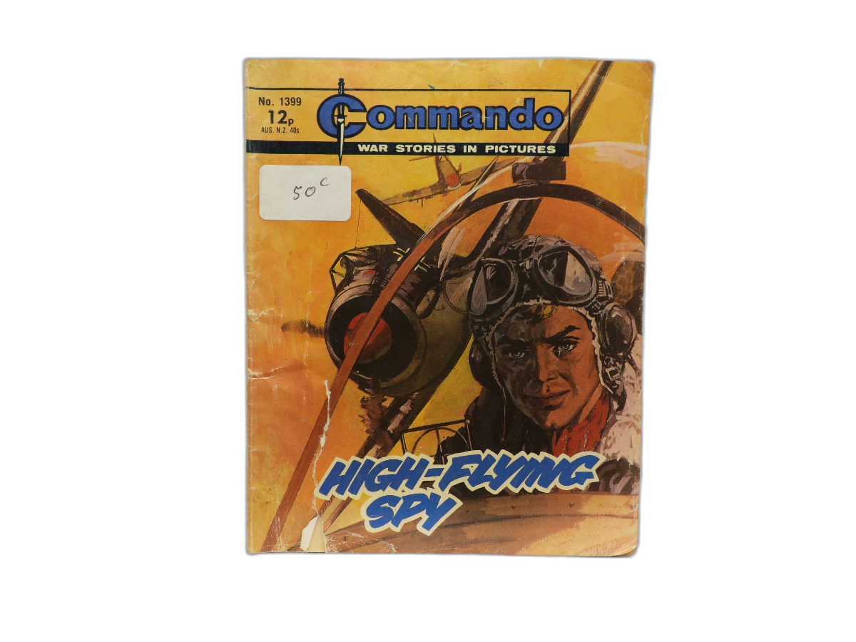 Commando No. 1399 High Flying Spy War Comic