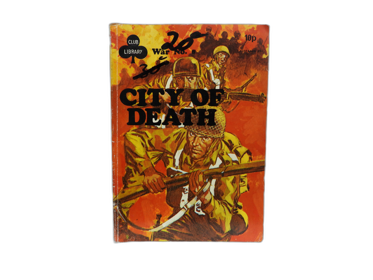 City of Death War Story Adventure Book Mews Books
