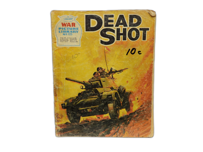 Fleetway Library War Picture Library No 825 Dead Shot Comic