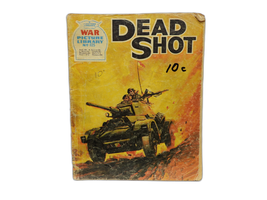 Fleetway Library War Picture Library No 825 Dead Shot Comic