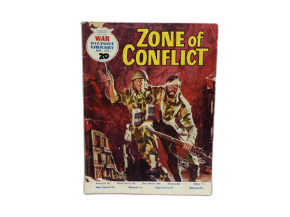Fleetway Library War Picture Library No. 535 Zone of Conflict Comic