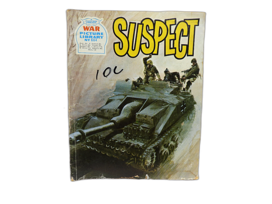 Fleetway Library War Picture Library No 664 Suspect Comic