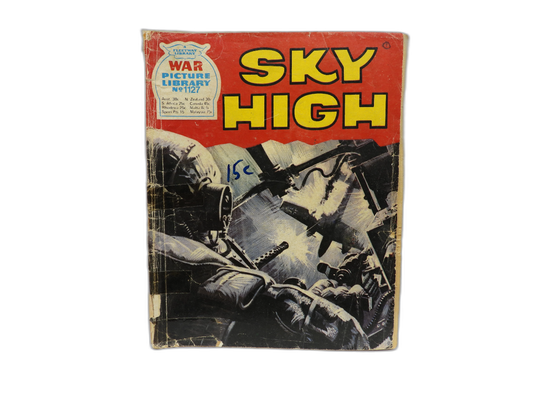Sky High War Picture Library Comic Book No. 1127 Fleetway Library