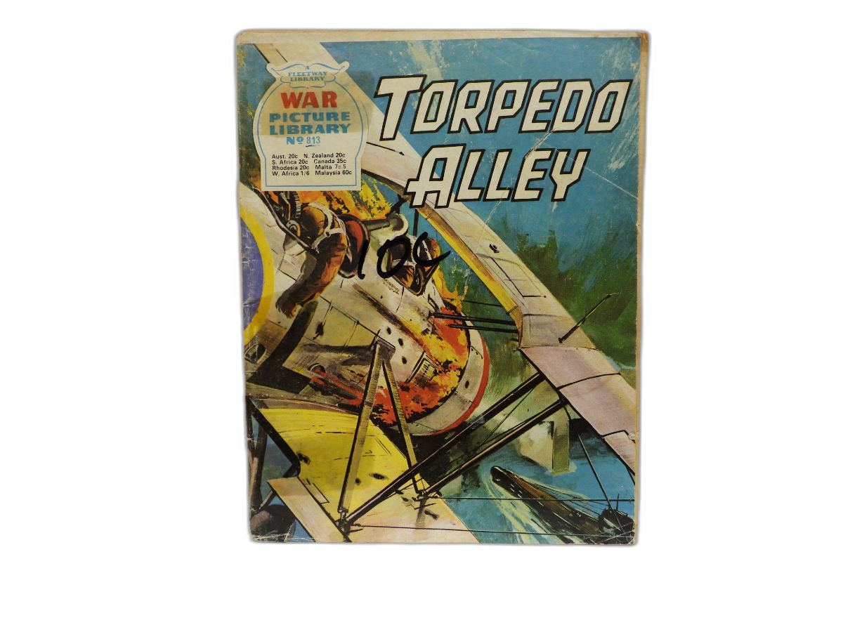 Fleetway Library War Picture Library No. 813 Torpedo Alley