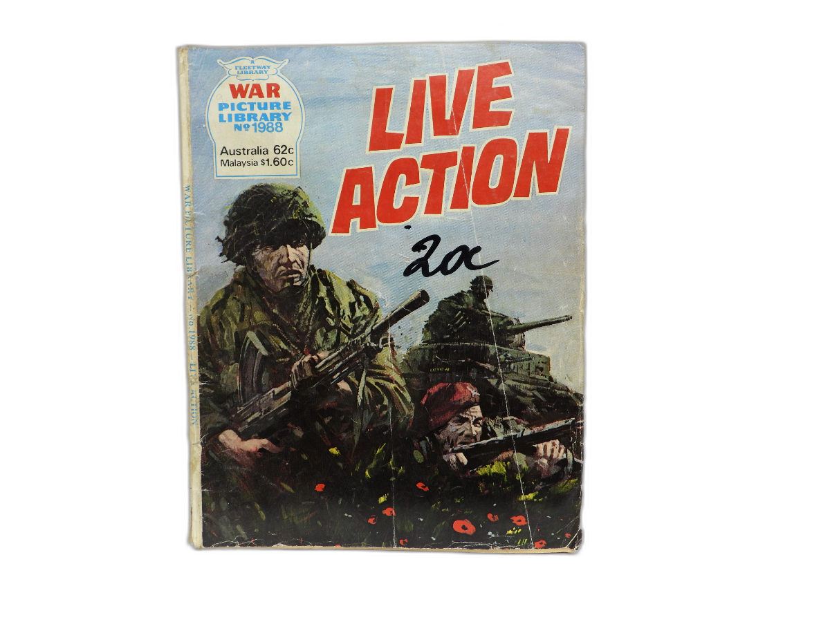 Fleetway Library War Picture Library No 1988 Live Action Comic